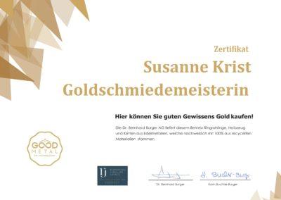 Eheringe und Verlobungsringe aus nachhaltigem Recyclinggold von Goldschmiede Susanne Krist