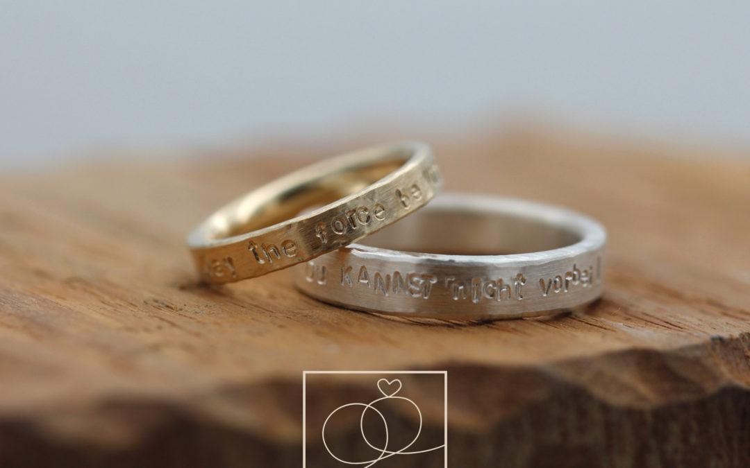 Trauringe Starwars Herr der Ringe